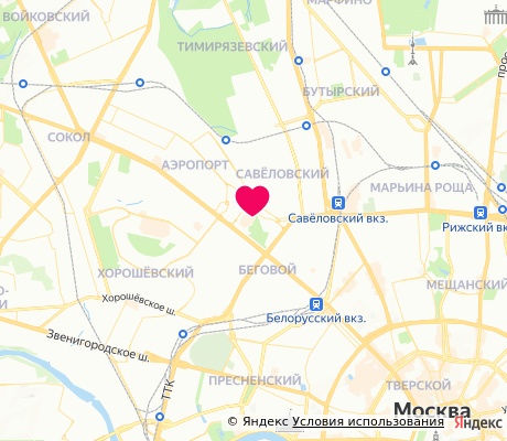 На карте