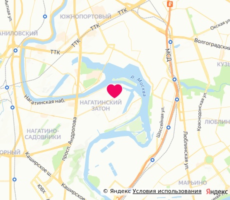 На карте