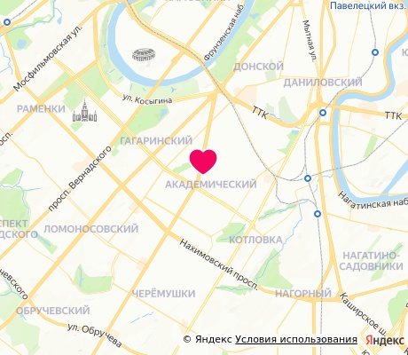 На карте