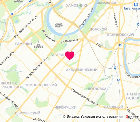 На карте