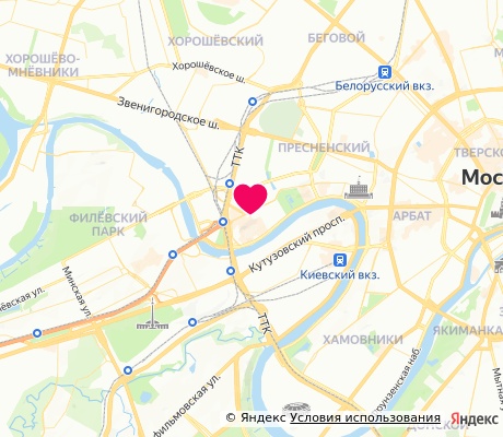 На карте