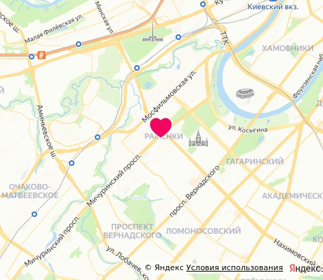 На карте