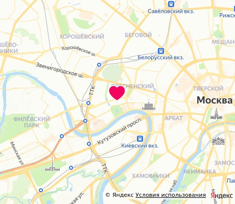 На карте