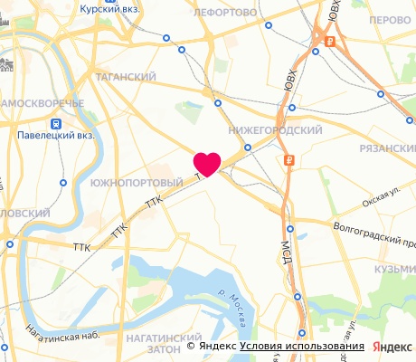 На карте