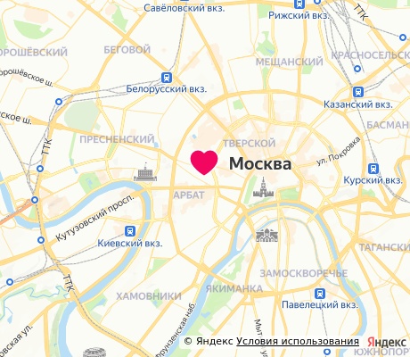 На карте