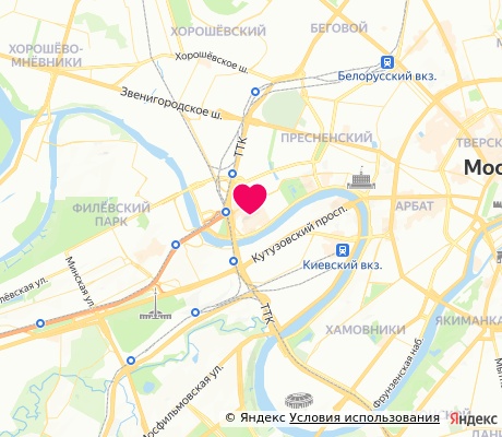 На карте