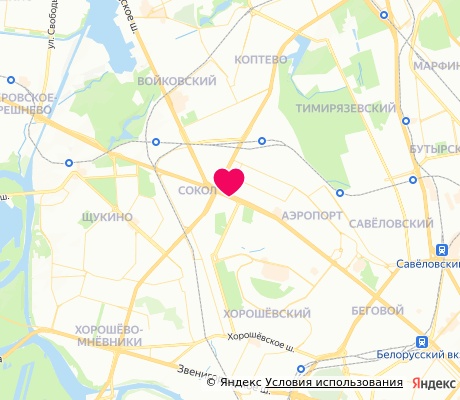 На карте