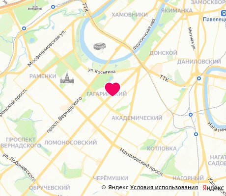 На карте