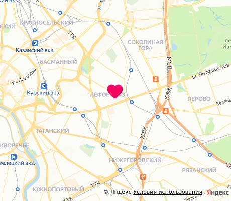 На карте