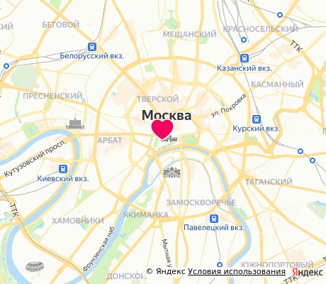 На карте