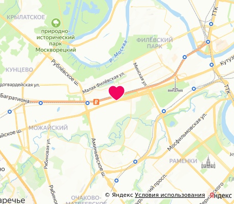 На карте