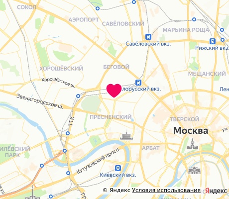 На карте