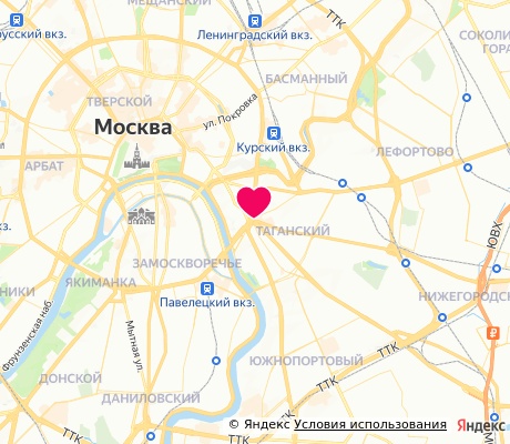 На карте
