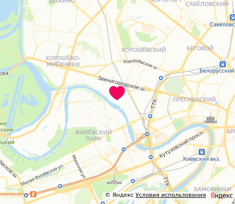 На карте