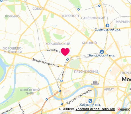 На карте