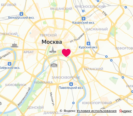 На карте