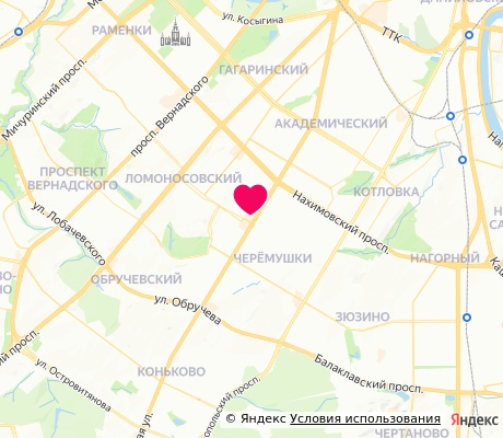 На карте