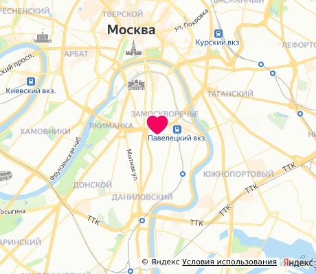 На карте