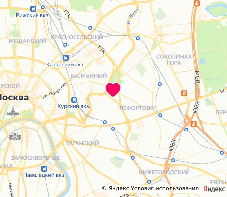 На карте