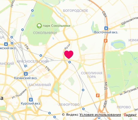 На карте