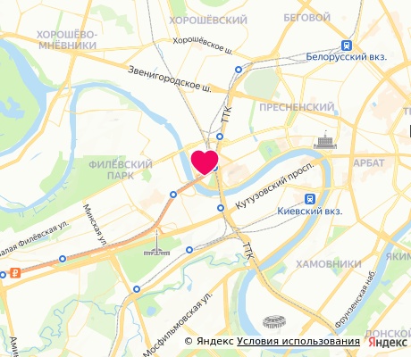 На карте