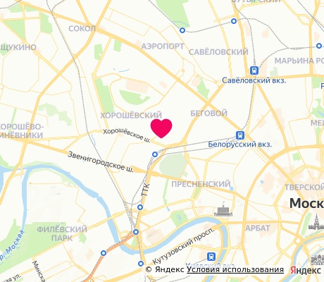 На карте