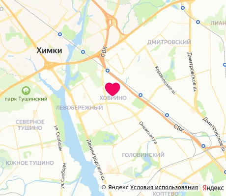 На карте
