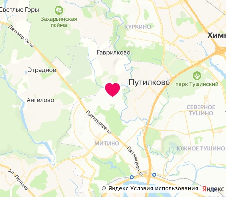 На карте