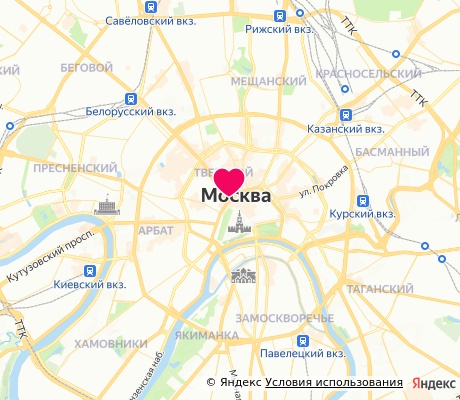 На карте