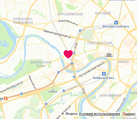 На карте