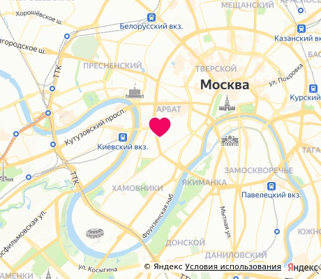 На карте