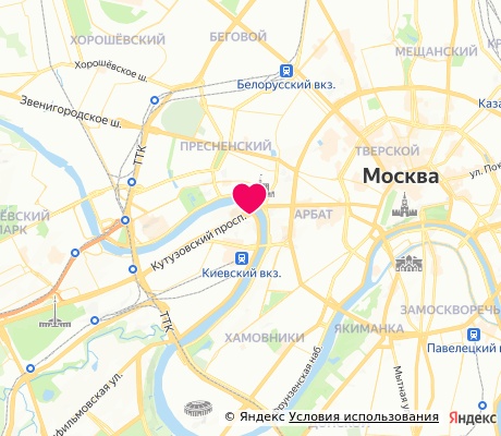 На карте
