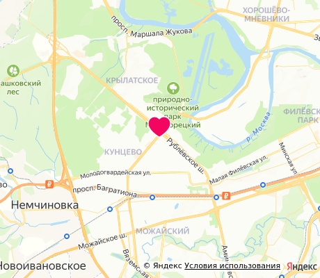 На карте
