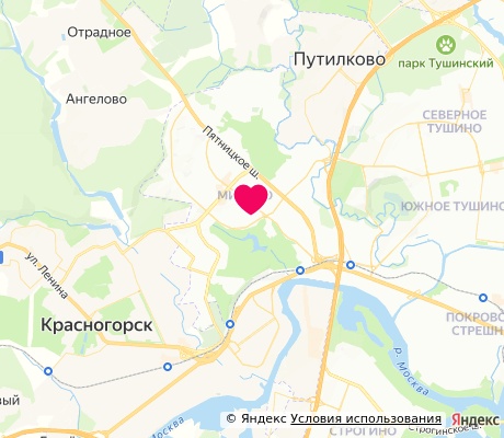 На карте
