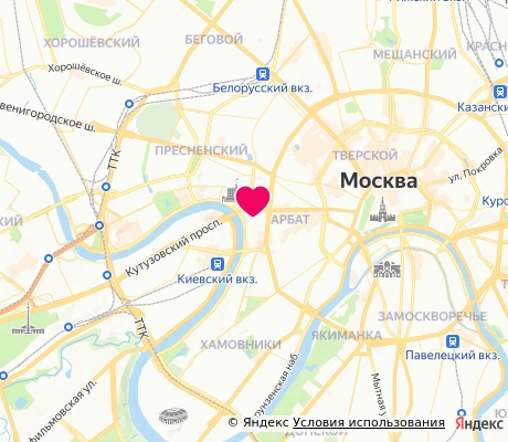 На карте