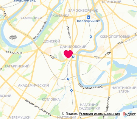 На карте