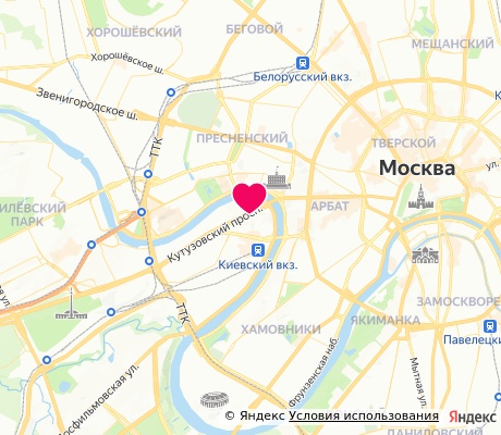 На карте