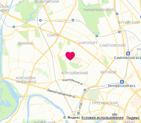 На карте