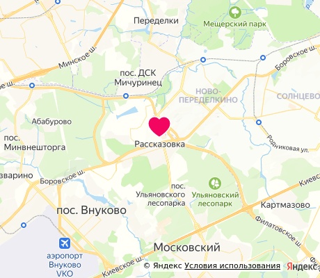 На карте