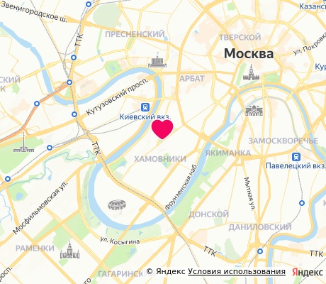 На карте