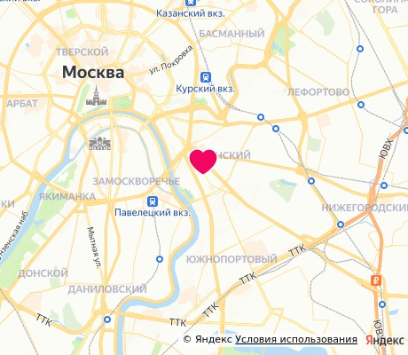 На карте