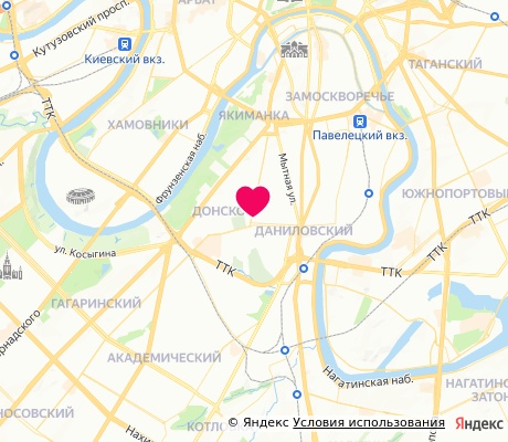 На карте