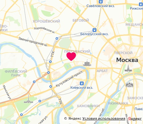 На карте