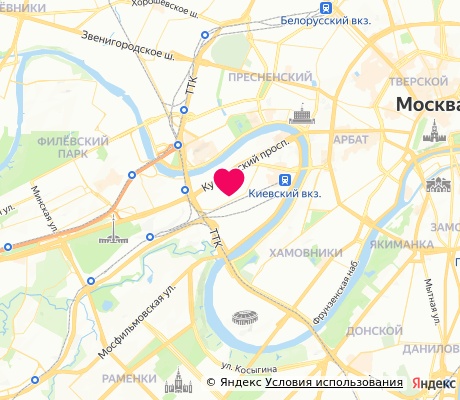 На карте