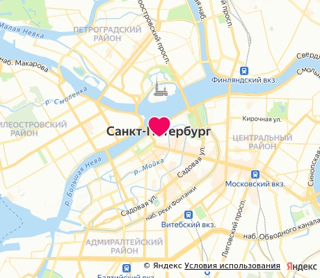 На карте