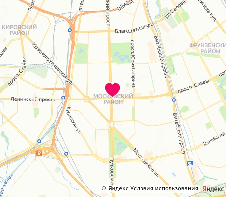 На карте