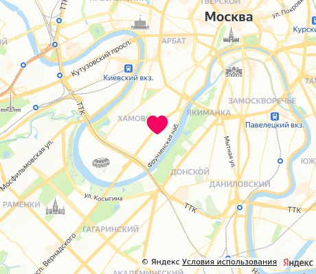 На карте