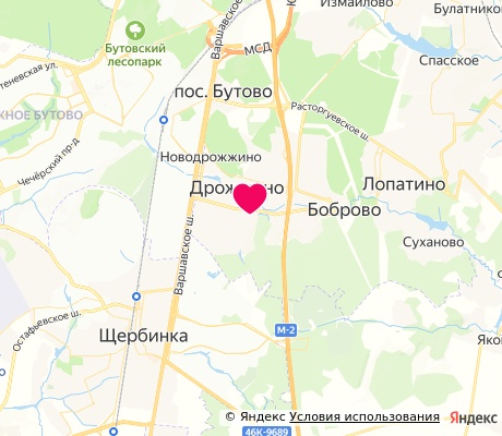 На карте