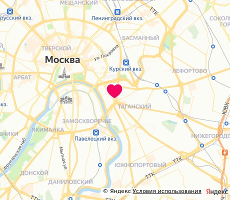 На карте
