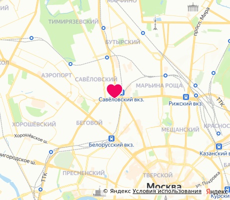 На карте